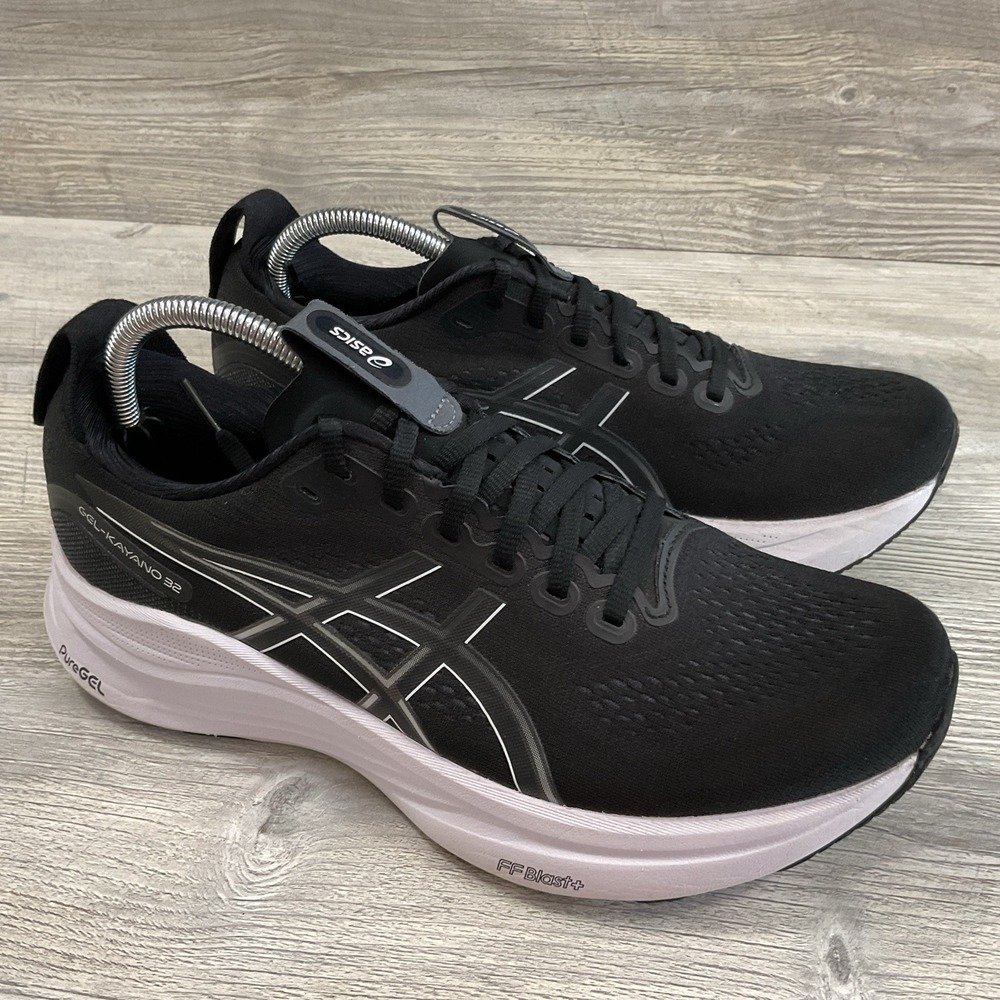 Asics Gel-Kayano 32 Shoes Mens Size 8.5 Black Road Running Sneakers 1011C052 Gym